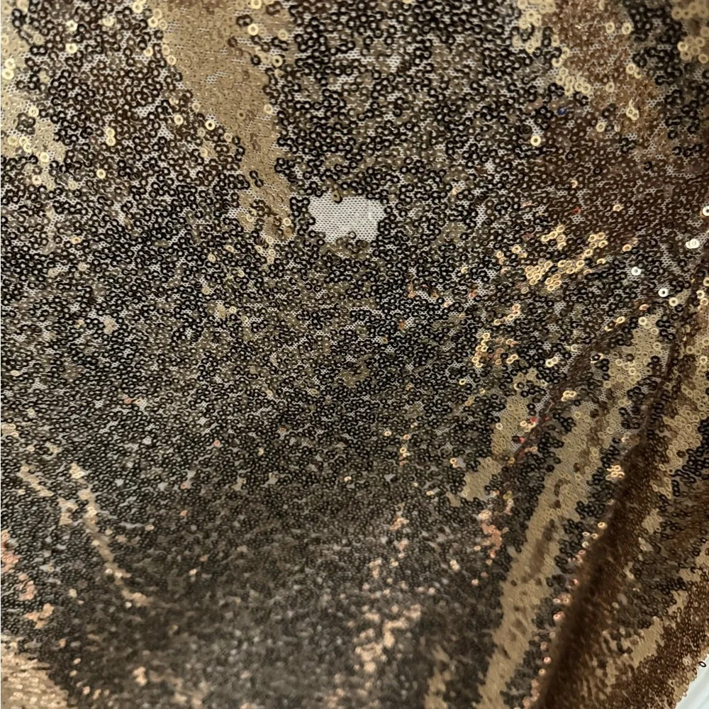 Lane Bryant Gold Sequin Duster - Picture 12 of 12